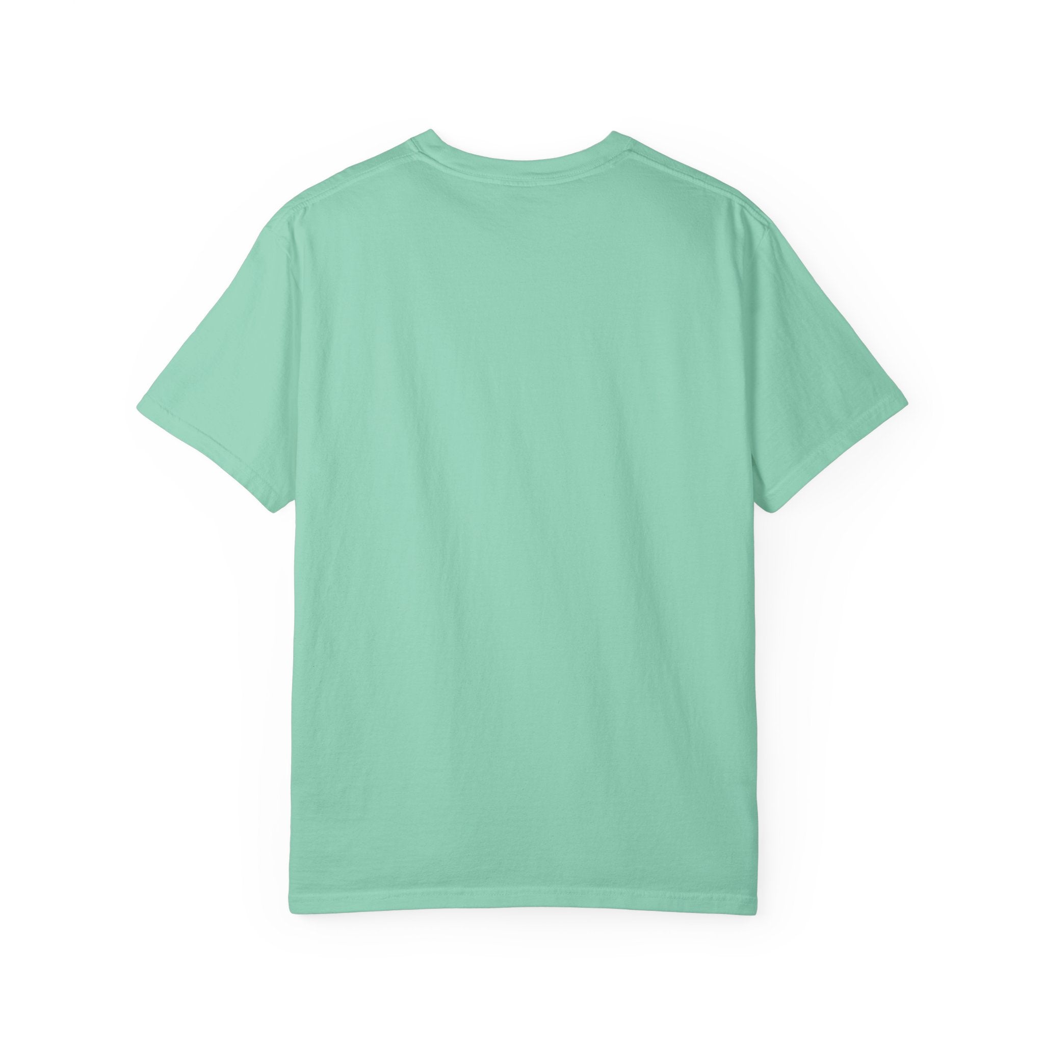 Garment-Dyed T-shirt with 'WE DON'T PLAY'