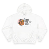 Here For The Boos - Halloween  Champion Hoodie