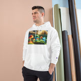 Mushroom Art Champion Hoodie