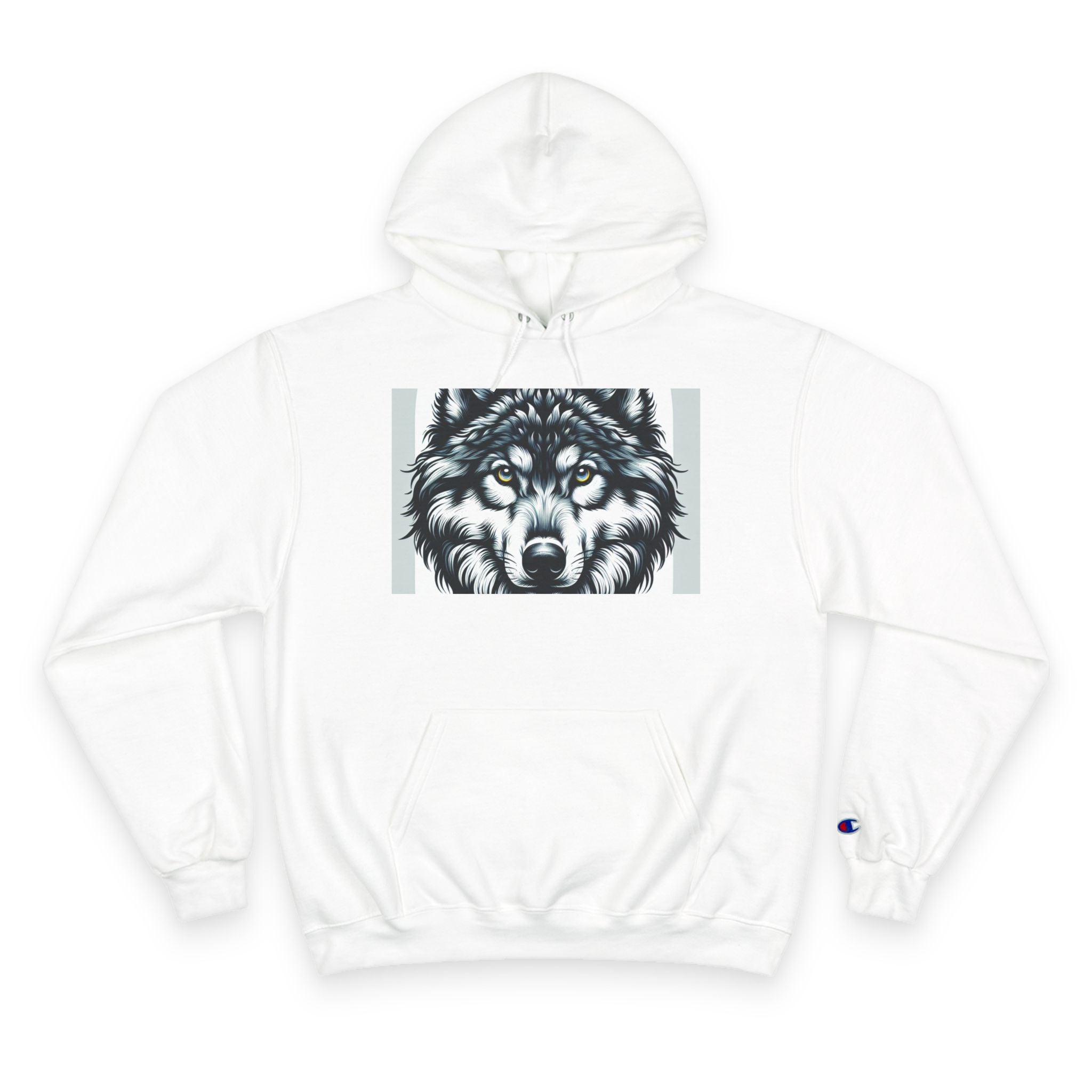 Wolf Graphic Champion Hoodie