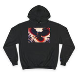 Stylish Champion Hoodie with Bird Design