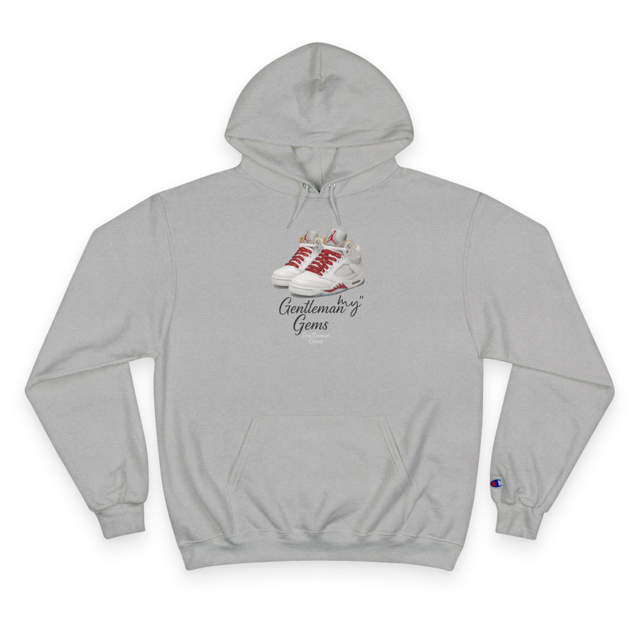 White "Ruby" Js Gem -  Champion Hoodie