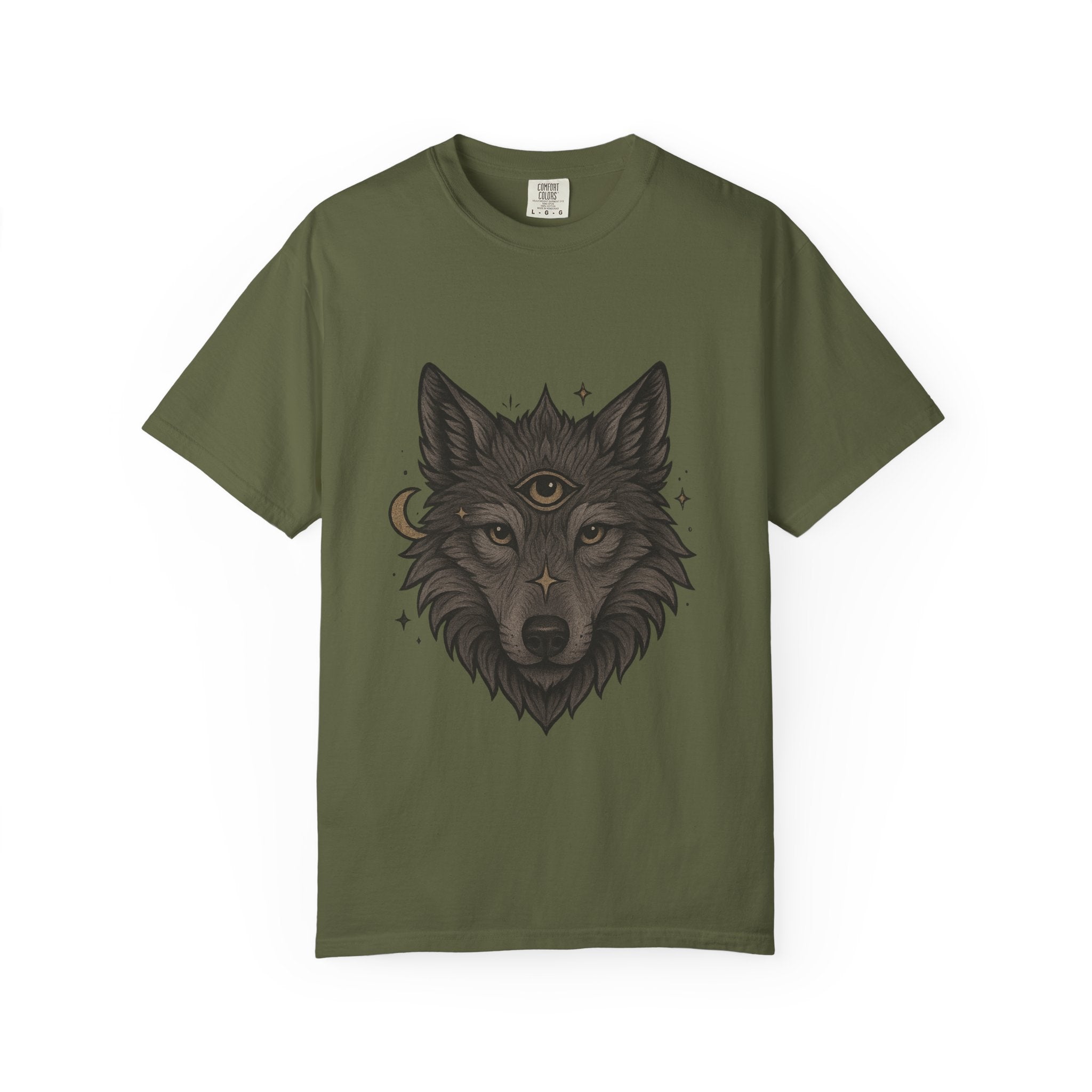 Mystic Wolf T-Shirt, Unisex Graphic Tee