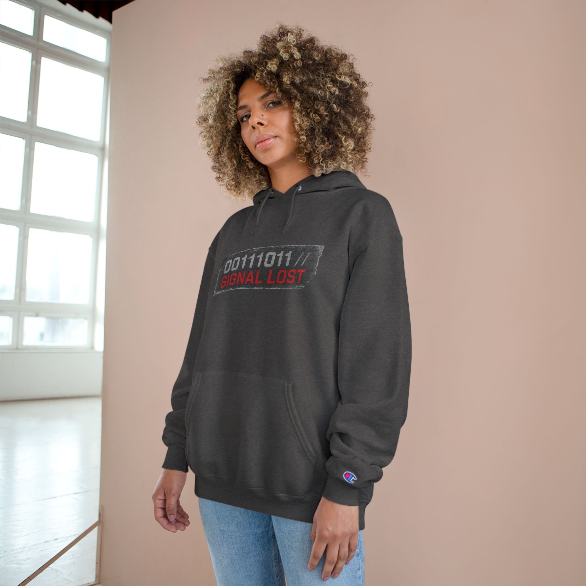 Signal Lost Champion Hoodie