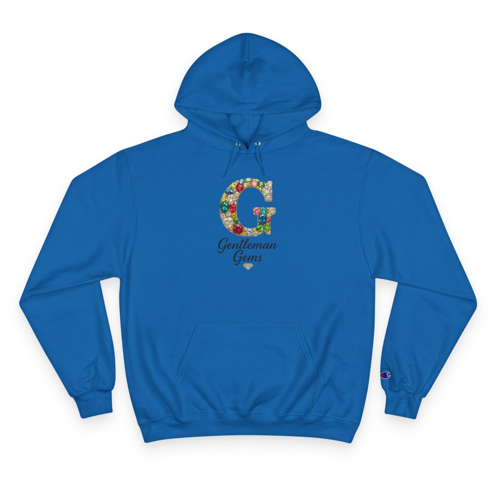 Gem G Gentleman Gem logo- Champion Hoodie