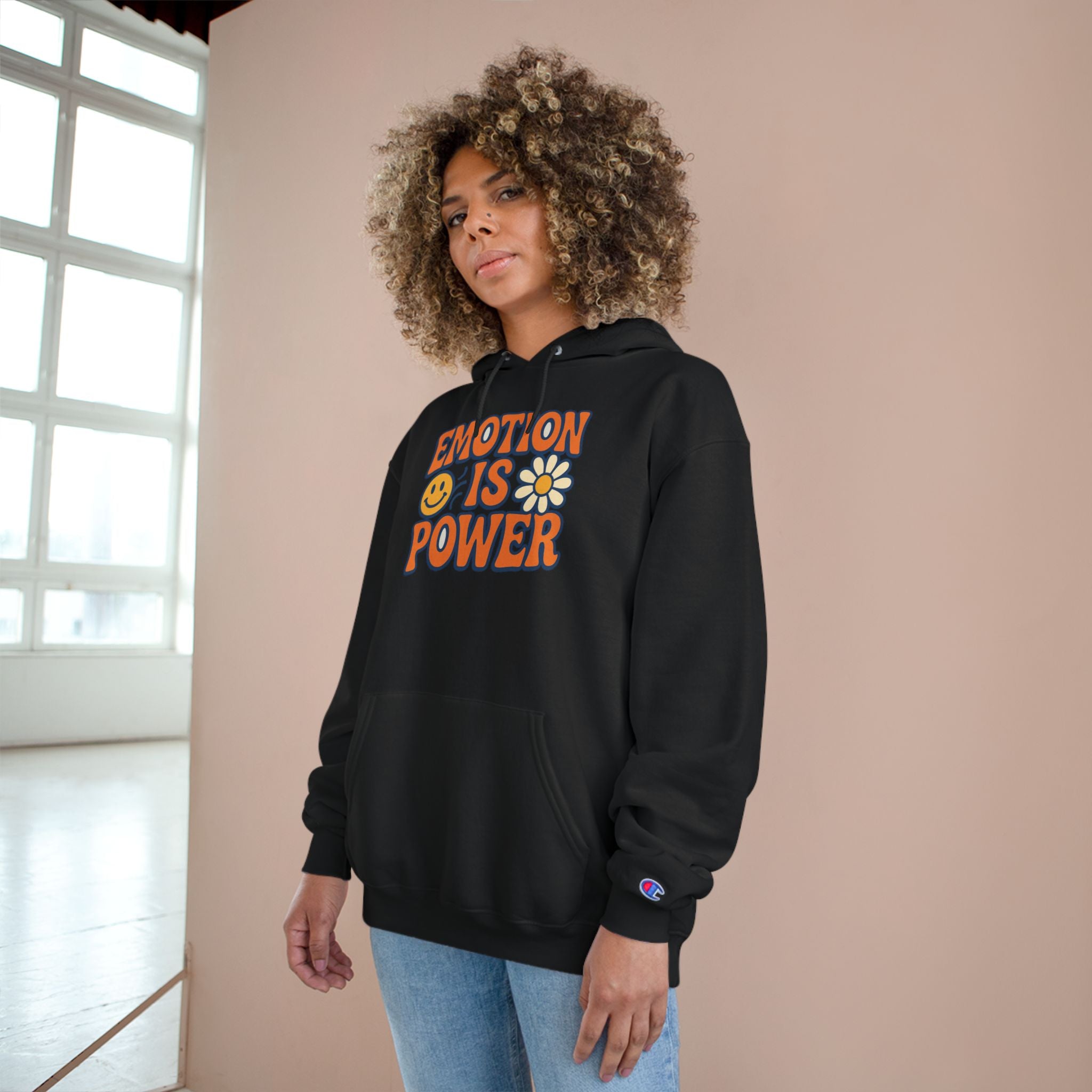 Champion Hoodie - 'Emotion is Power'