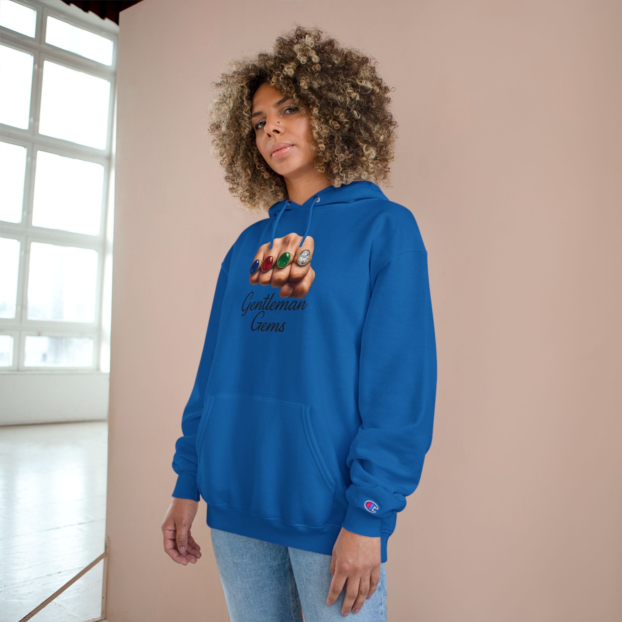 Fist full of Rings- Champion Hoodie