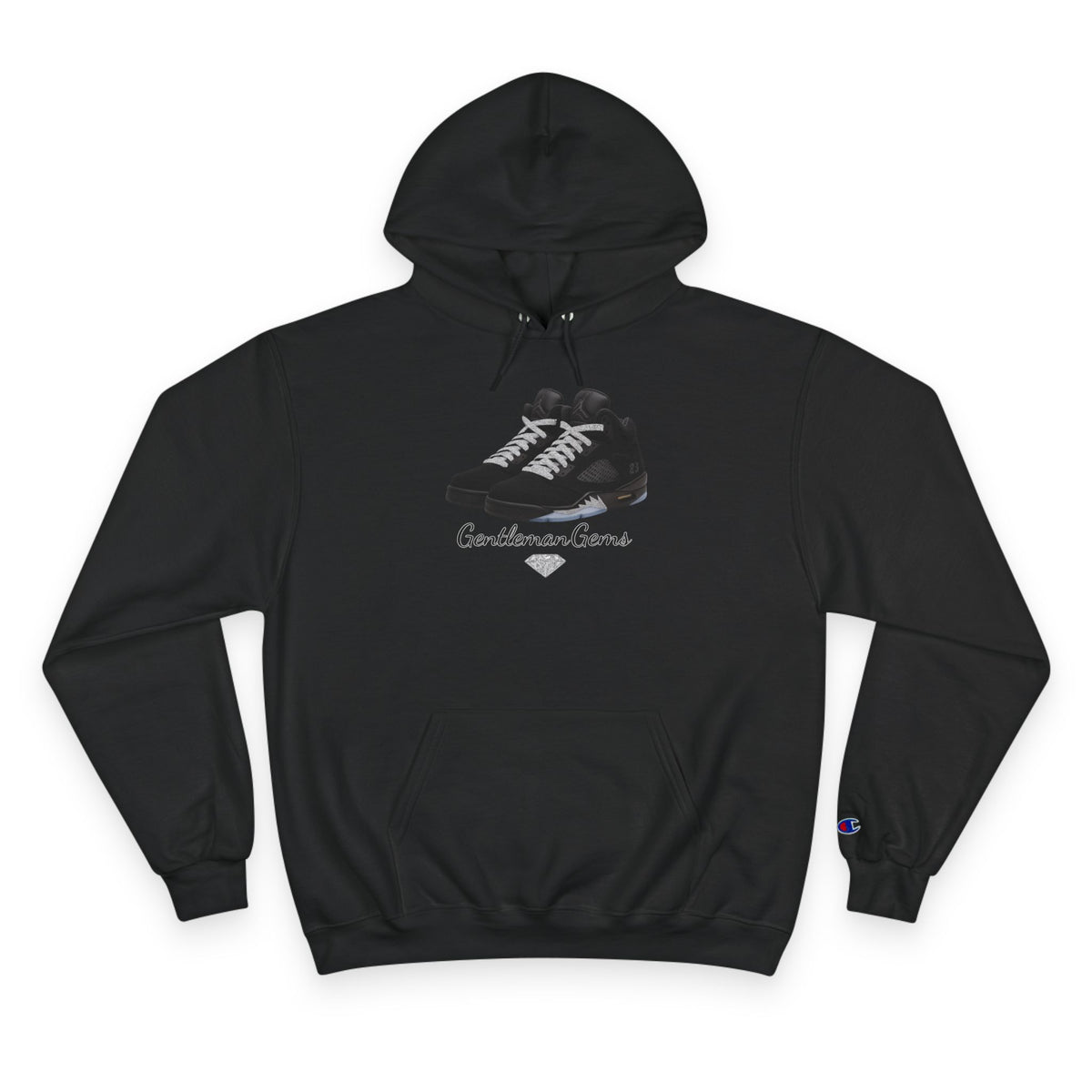 Gem Diamond Js  Design - Champion Hoodie