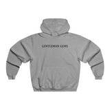 Gentleman Gems Hoodie, Stylish Sweatshirt for Men, Gift for Him, Casual Fashion, Perfect for Birthdays, Relaxed Fit, Winter Layering