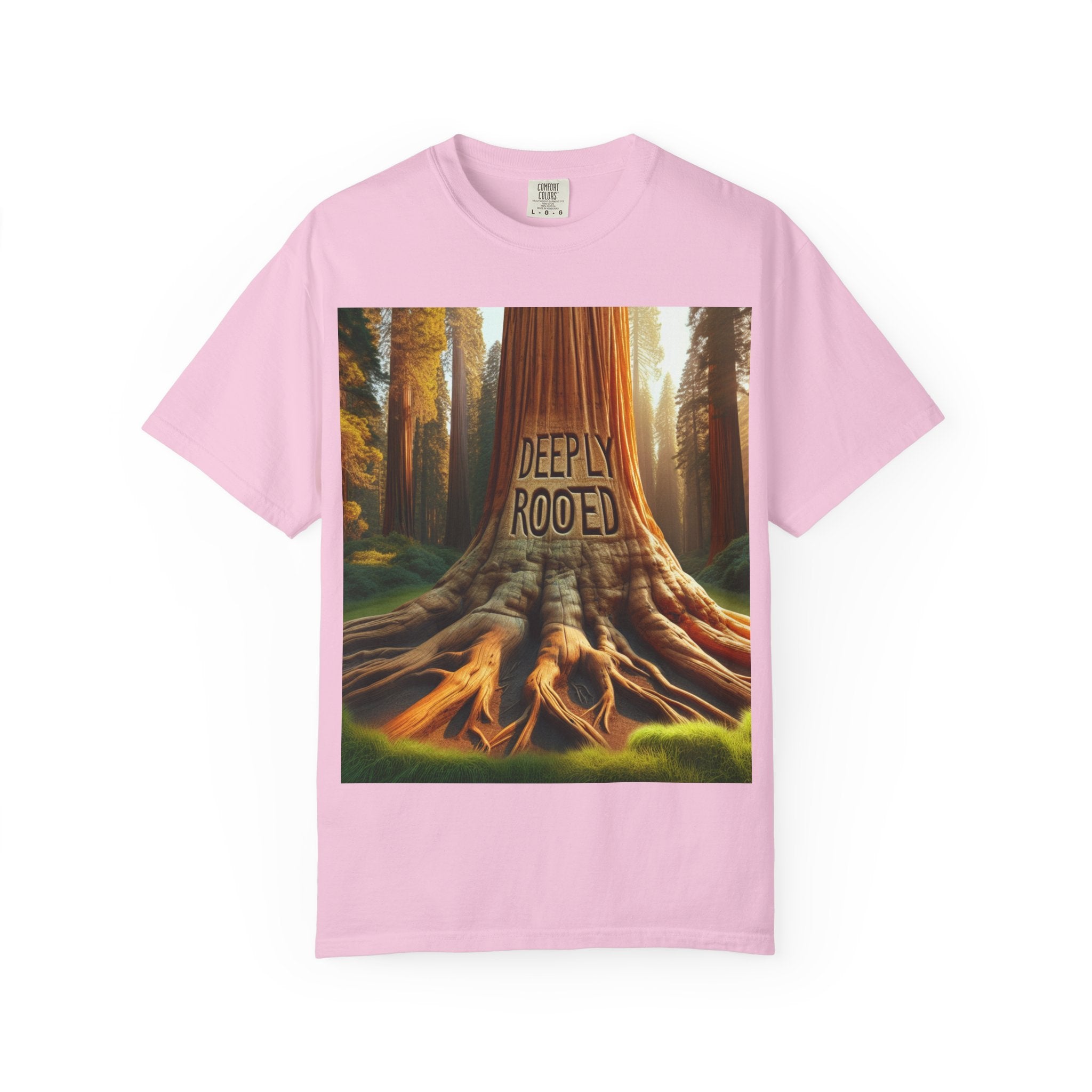 Deeply Rooted Tee, Unisex T-shirt, Nature Lover Shirt, Vintage Style Apparel, Eco-Friendly Gift, Festival Wear