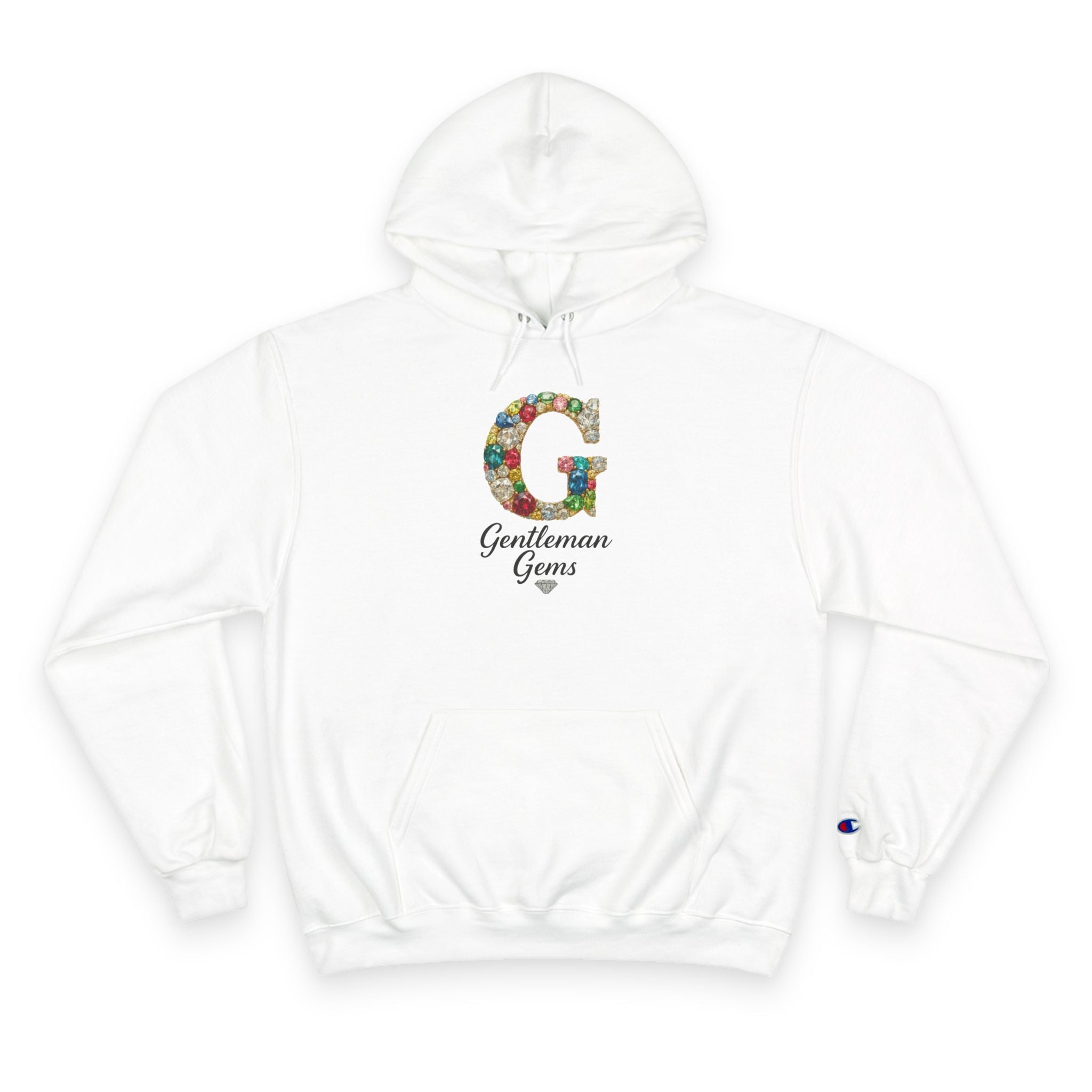 Gem G Gentleman Gem logo- Champion Hoodie