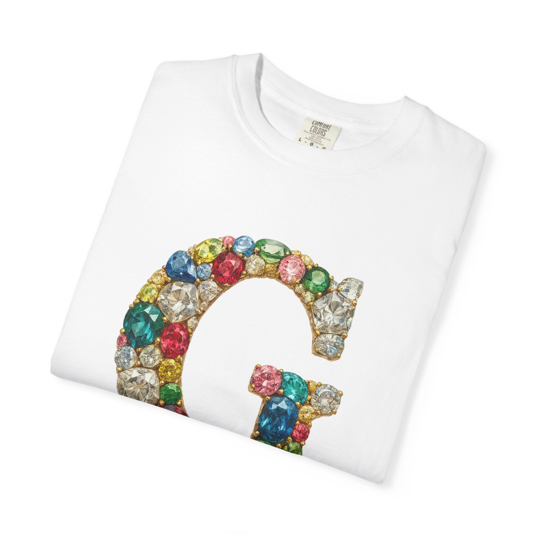 G Gem encrusted Gentleman Gem , Unisex Graphic Tee