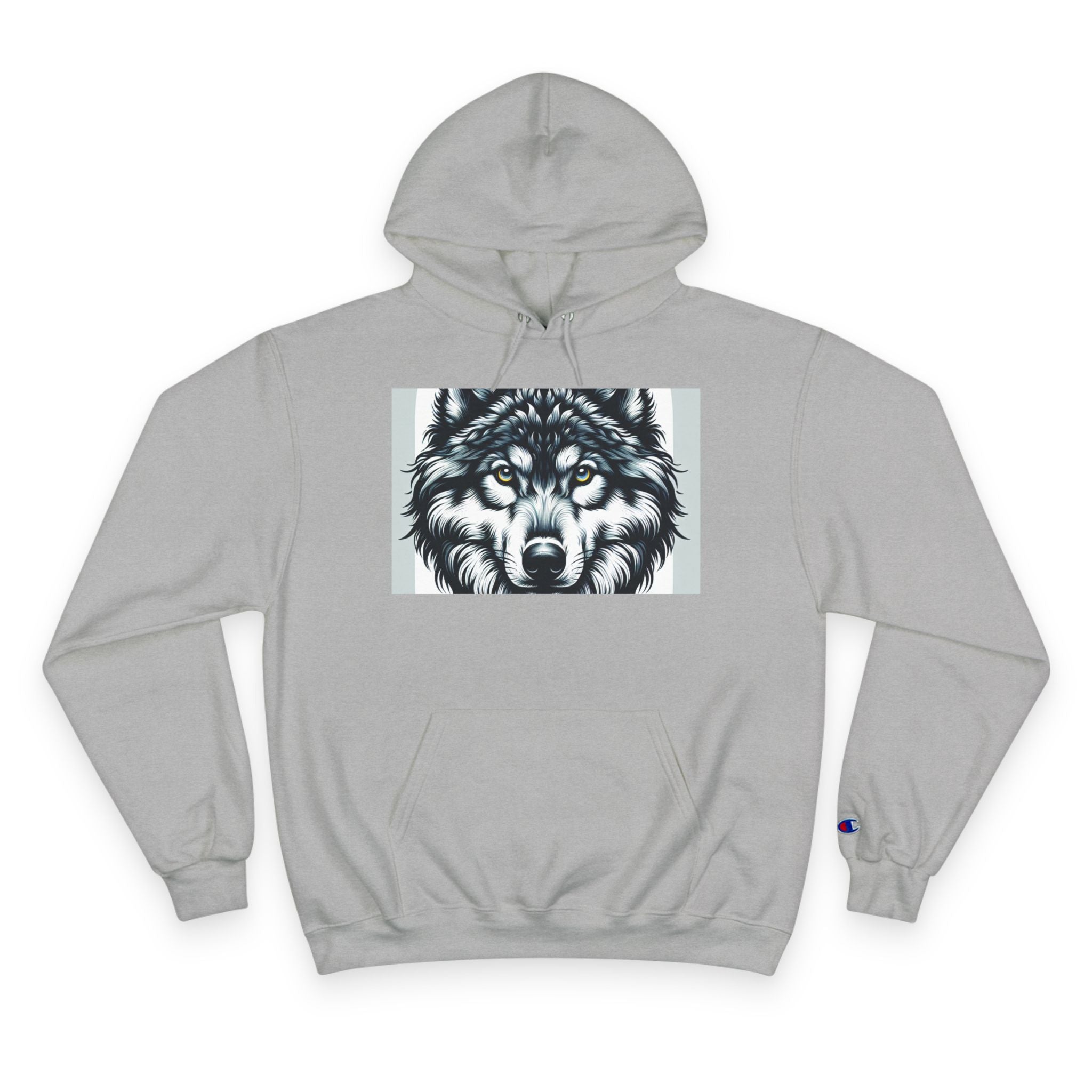 Wolf Graphic Champion Hoodie