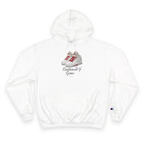 White "Ruby" Js Gem -  Champion Hoodie