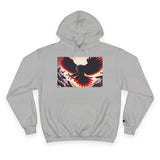 Stylish Champion Hoodie with Bird Design
