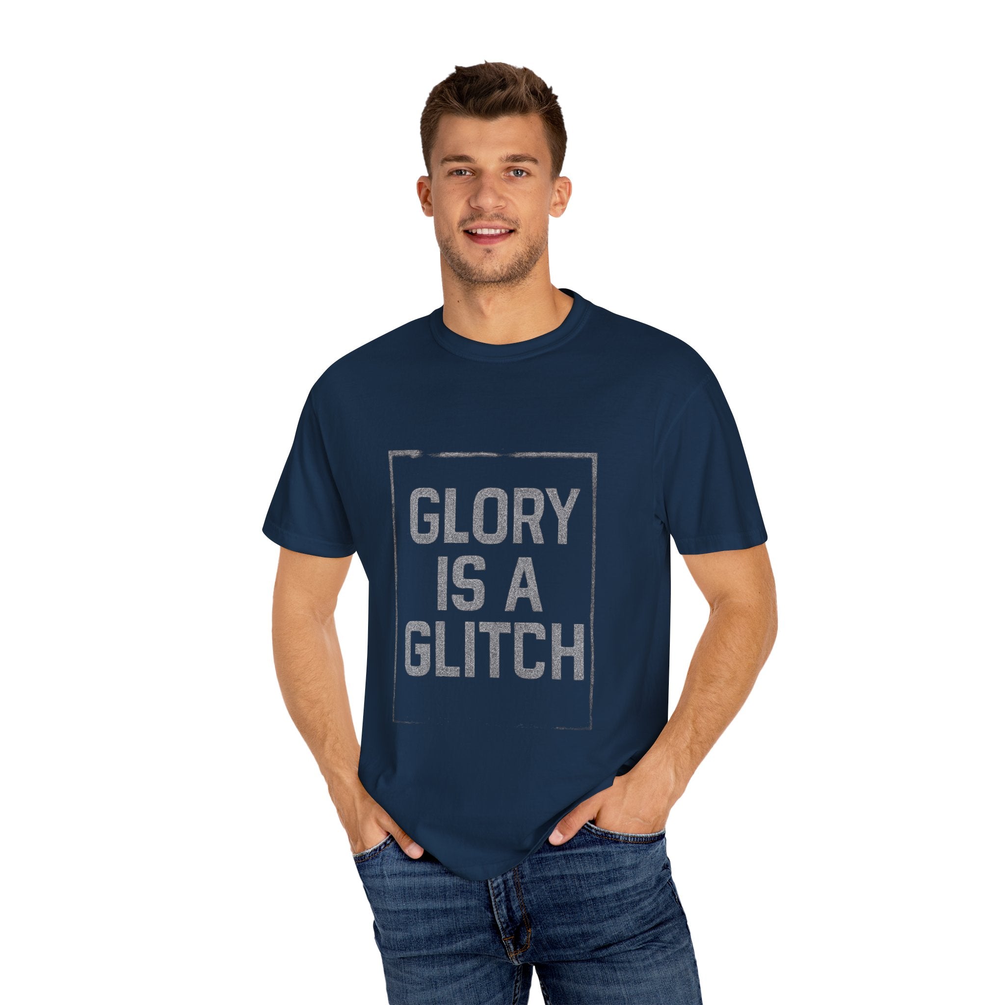 Glitch-Inspired Unisex T-shirt