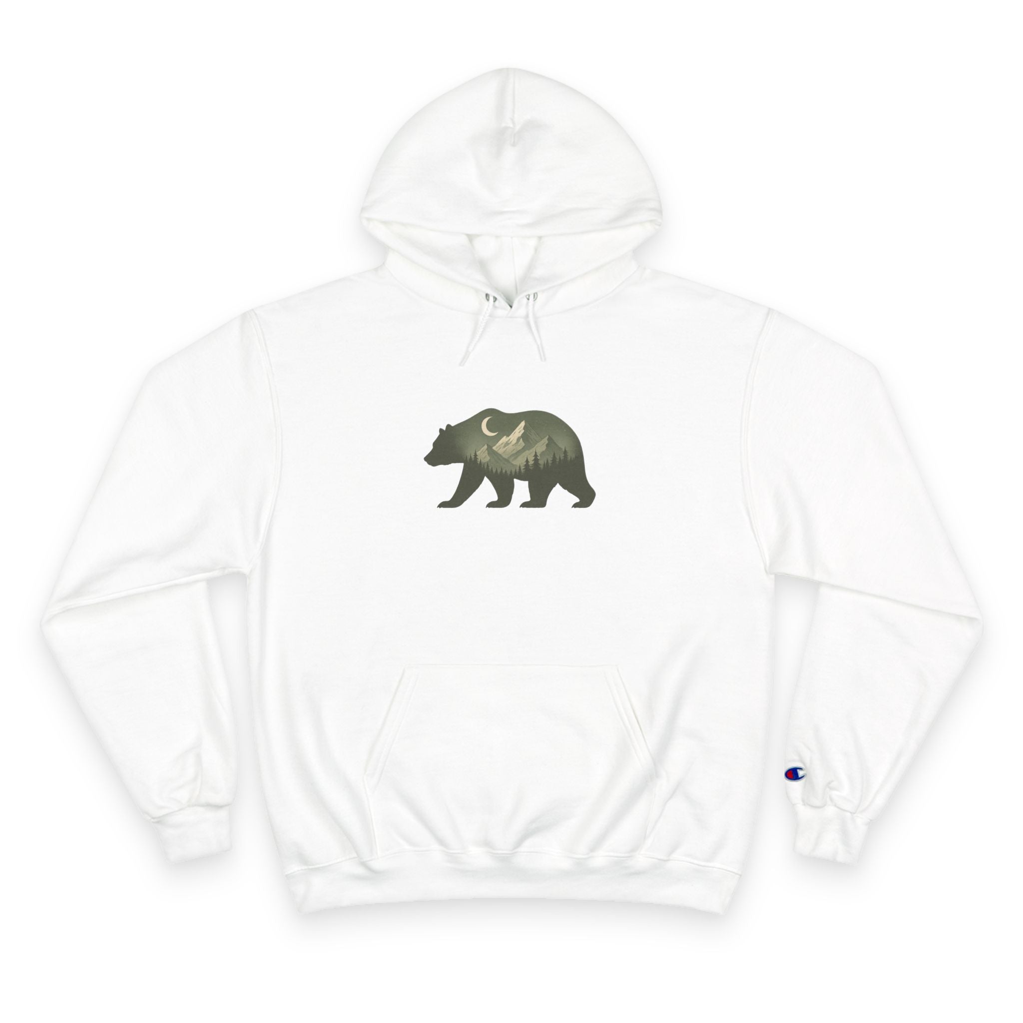 Champion Bear Hoodie - Cozy Graphic Hoodie